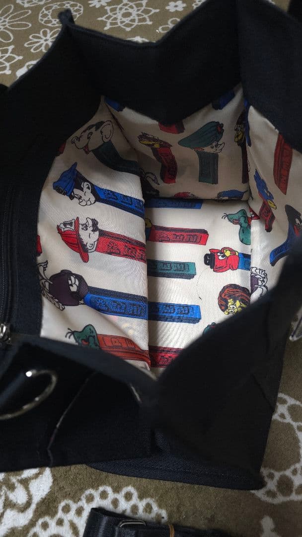 【27日迄出品】PES×ear トートバッグ 黒 キャンバス美品