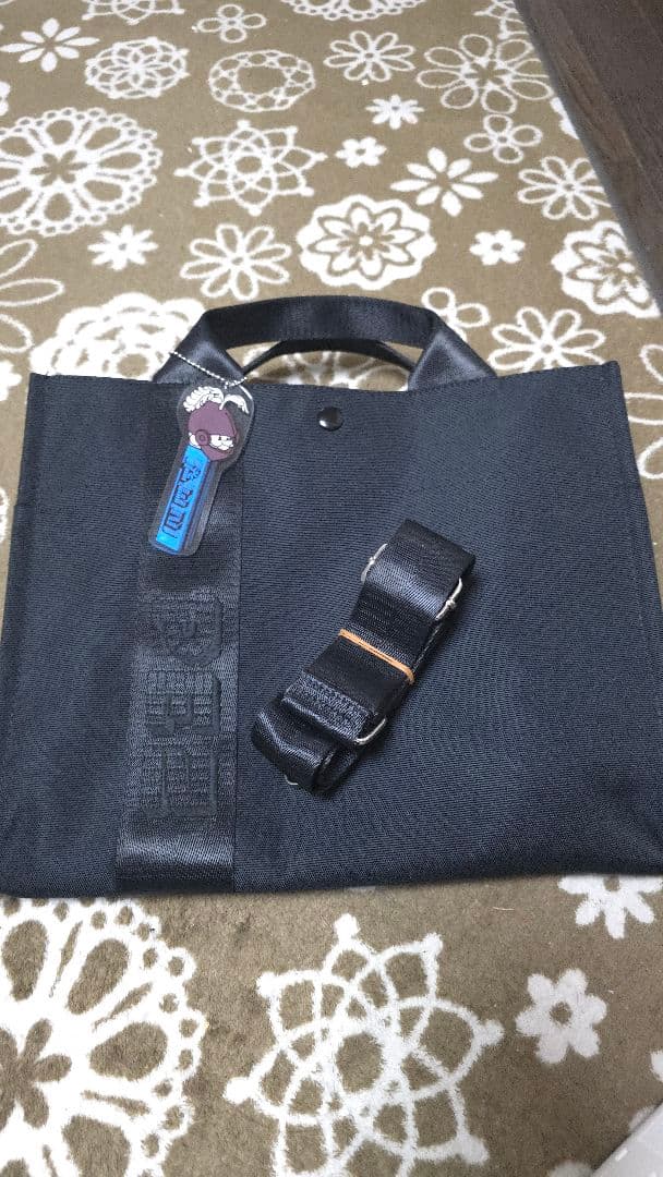 【27日迄出品】PES×ear トートバッグ 黒 キャンバス美品