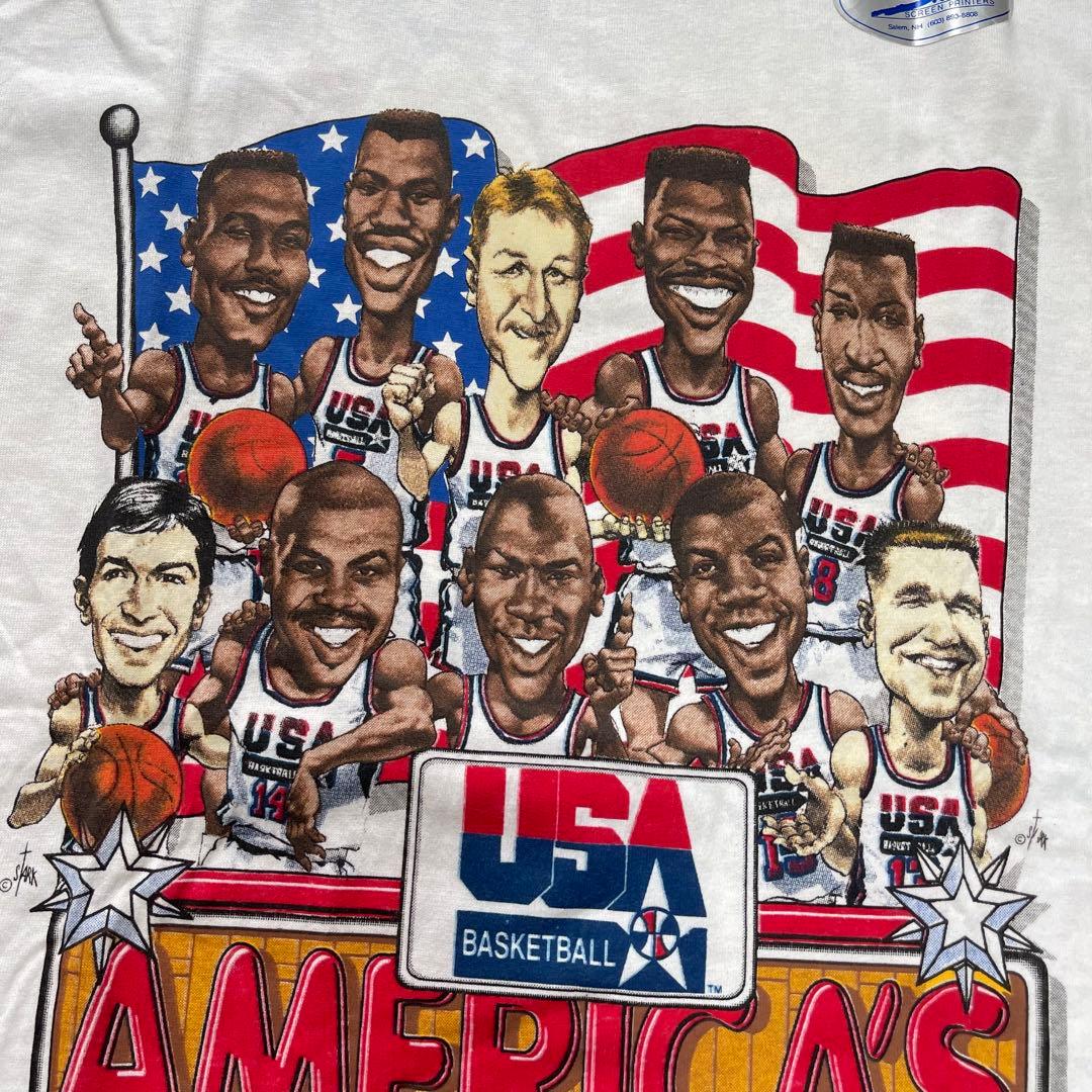 デッドストック 90s SALEM 1992年 ドリームチーム Tシャツ L