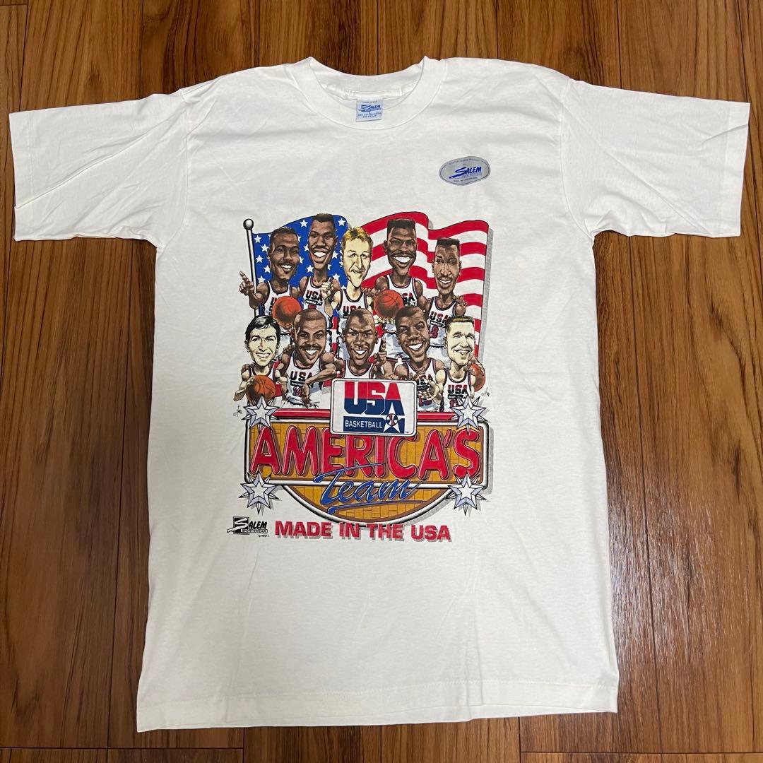 デッドストック 90s SALEM 1992年 ドリームチーム Tシャツ L