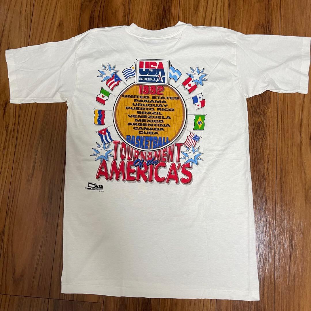 デッドストック 90s SALEM 1992年 ドリームチーム Tシャツ L
