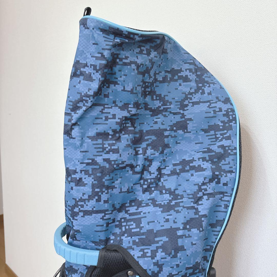 K433 SRIXON ブルー迷彩柄 スタンドキャディバッグ