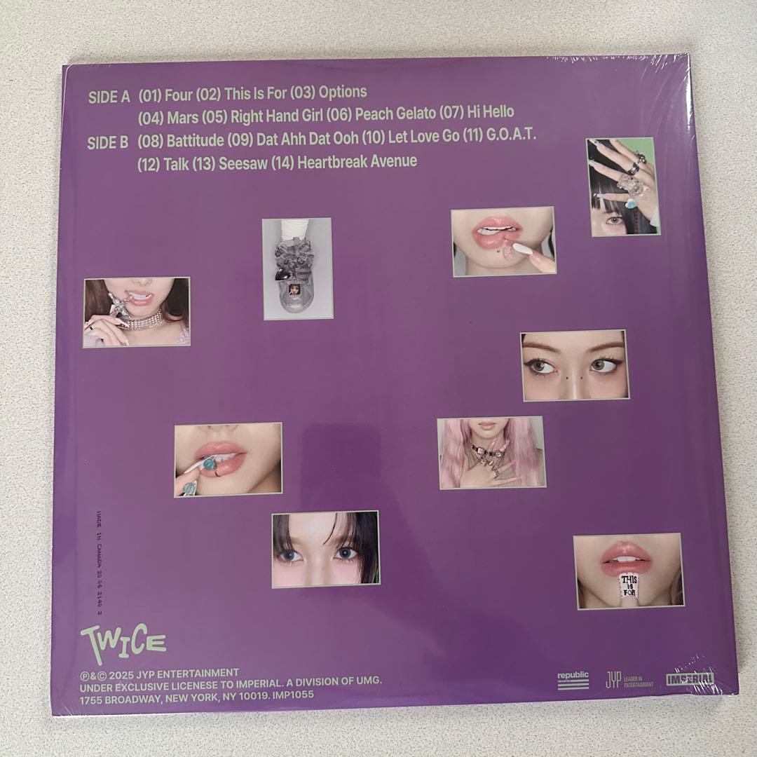 TWICE THIS IS FOR レコード TWICE SHOP VER.