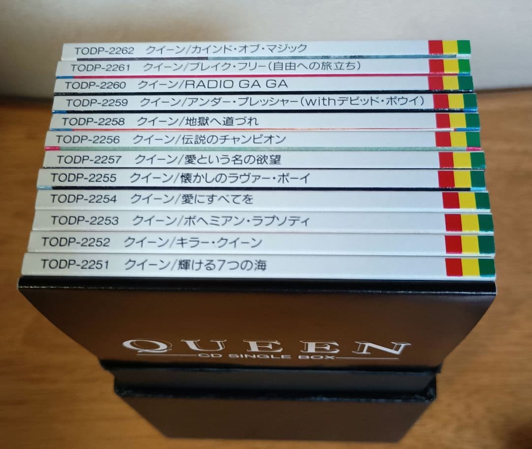 洋楽 QUEEN CD SINGLE BOX 12CD
