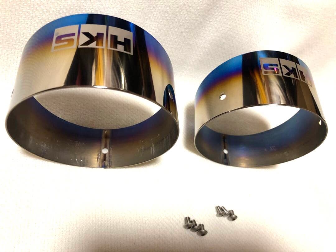 まぁ！HKS チタン マフラーエンドマフラーカッター86 BRZ スイフト