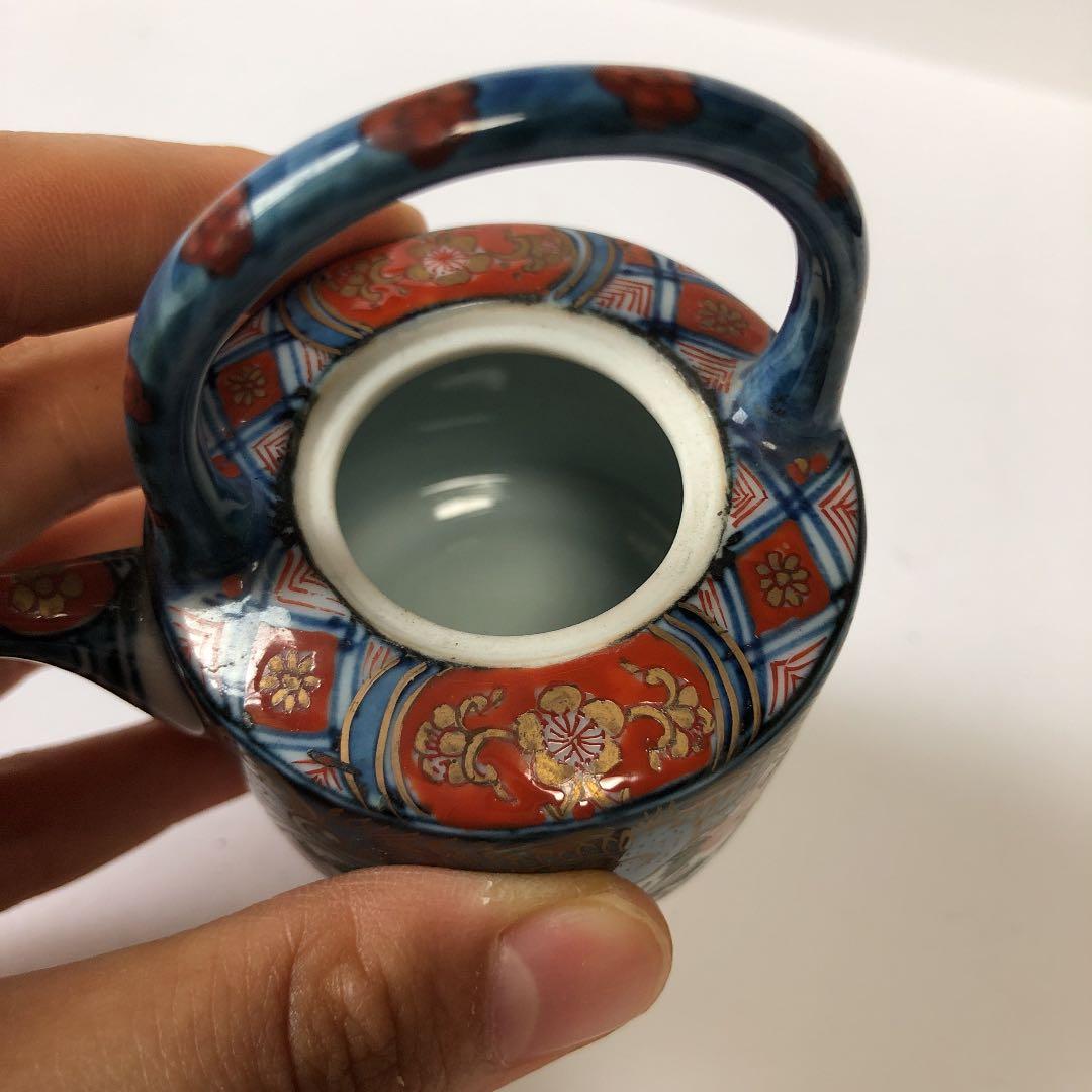 美品！源右衛門 6代 蓋付き 硯 水滴 セット