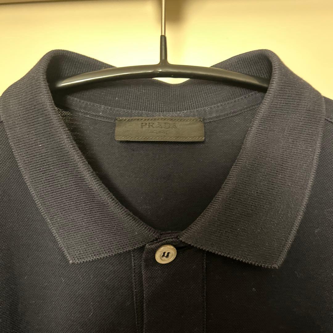 Archive Prada polo shirt ポロシャツ 19aw navy
