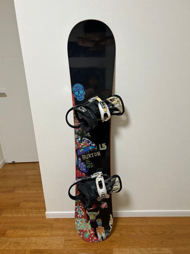 桜BURTON スノーボード ボード　ビンディング ブーツ 3点セット