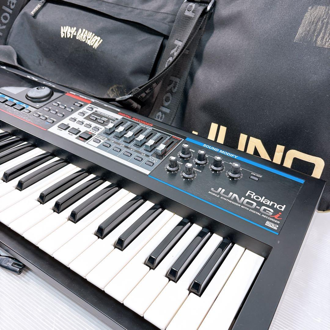 【極美品】Roland ローランド JUNO-Gi シンセサイザー ケース付