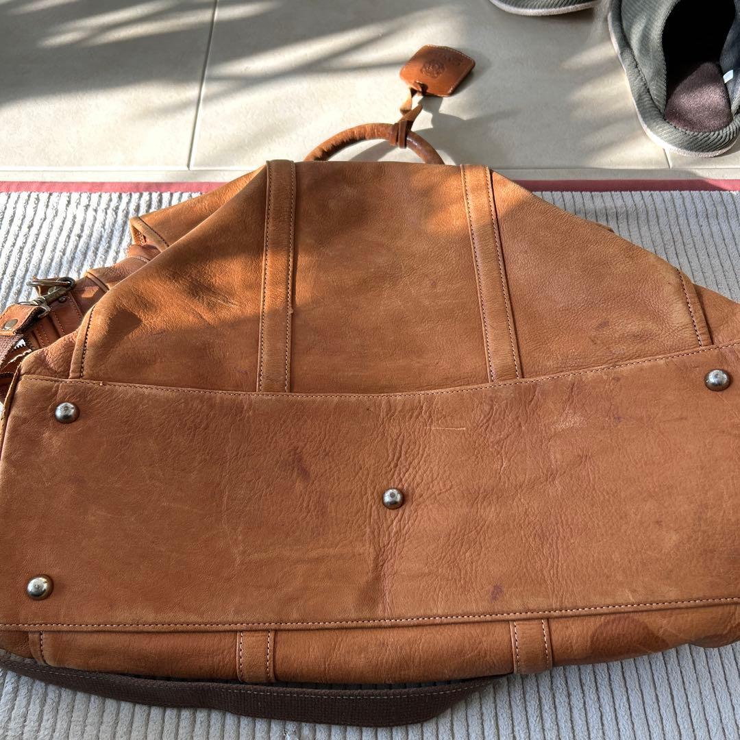 PORTER ボストンバッグ 本革　キャメル