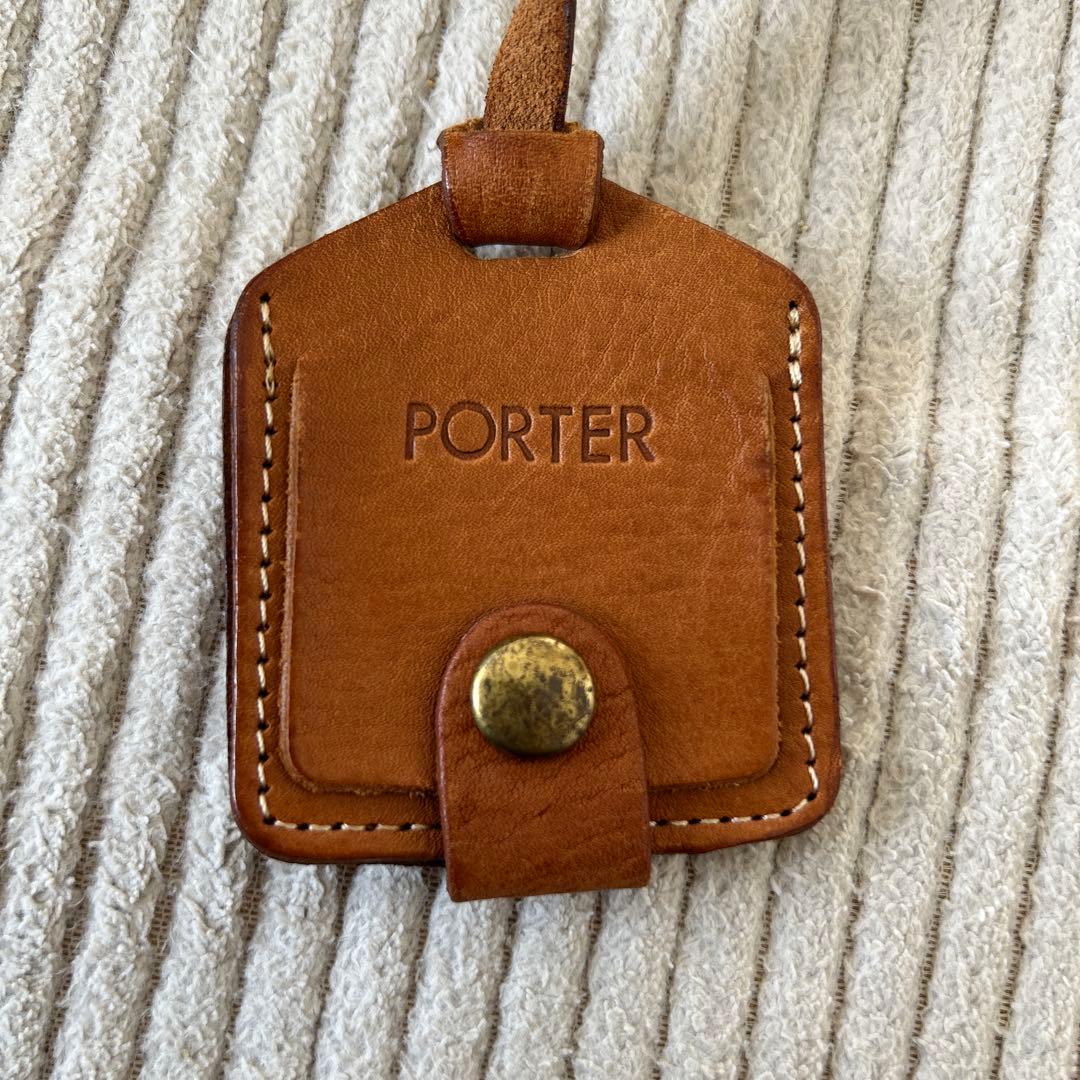 PORTER ボストンバッグ 本革　キャメル