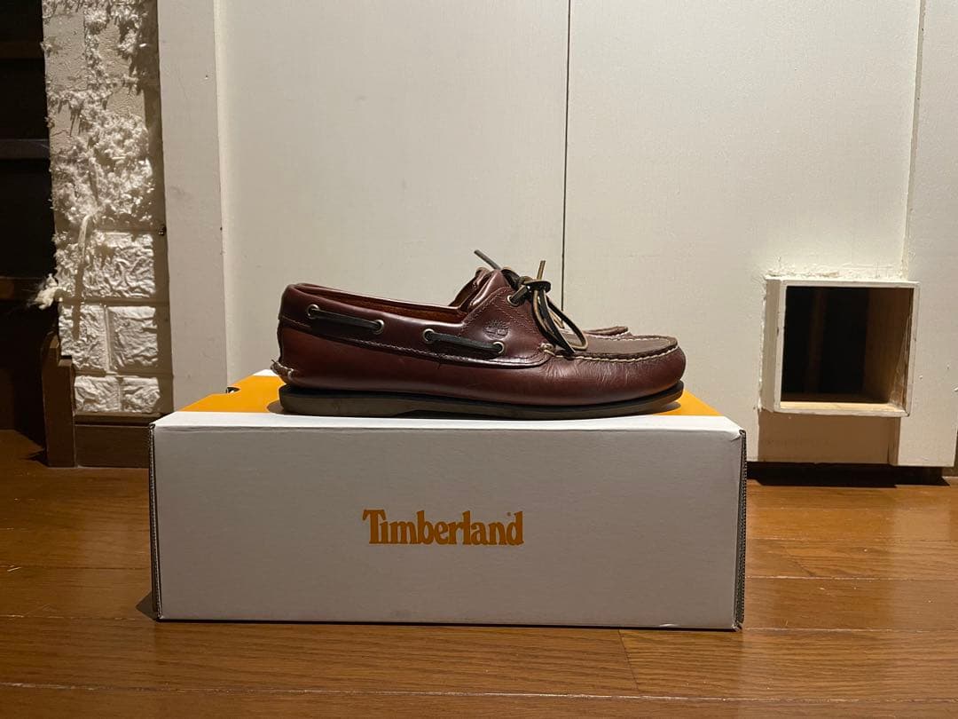 【美品】Timberland デッキシューズ　ツーアイ