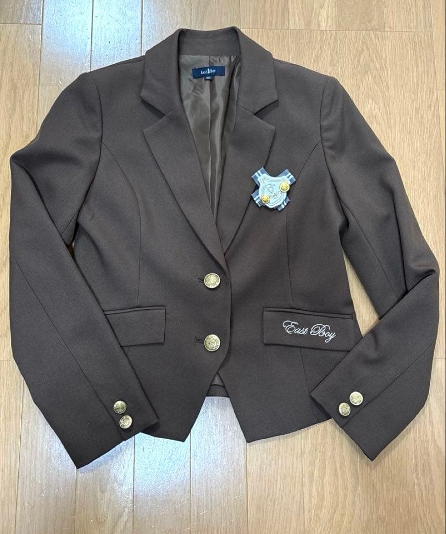【極美品】EASTBOY セレモニー フォーマル セットアップ ブラウン 165