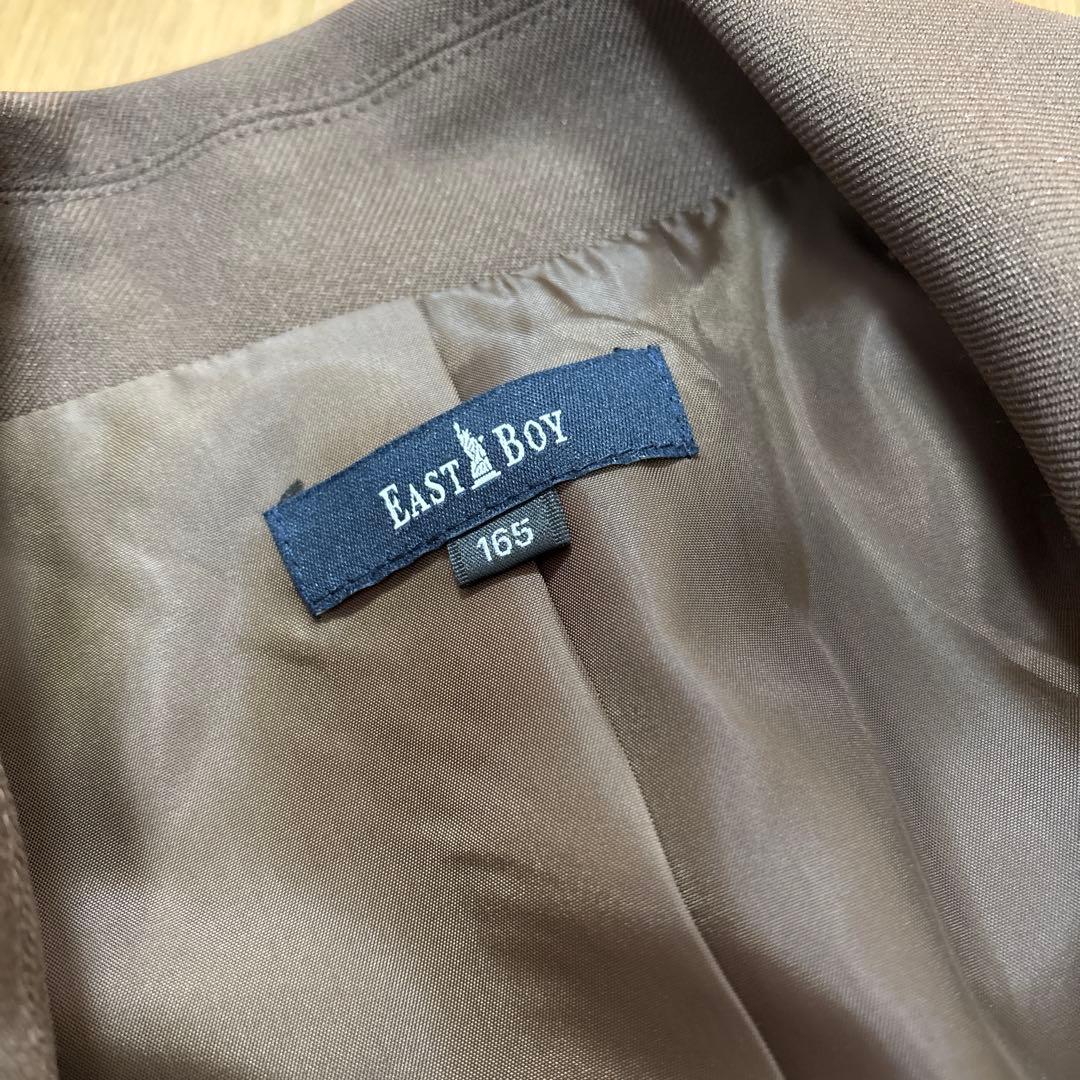 【極美品】EASTBOY セレモニー フォーマル セットアップ ブラウン 165