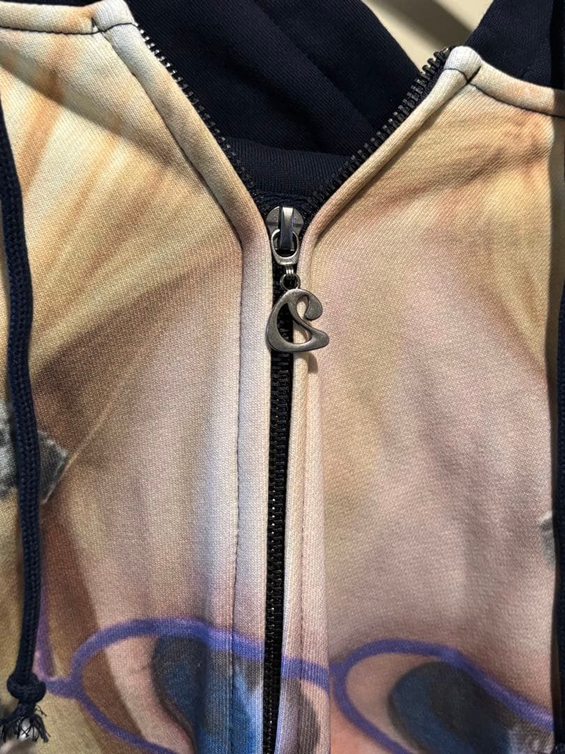 COYSEIDO Blytheプリント パーカー ネイビー