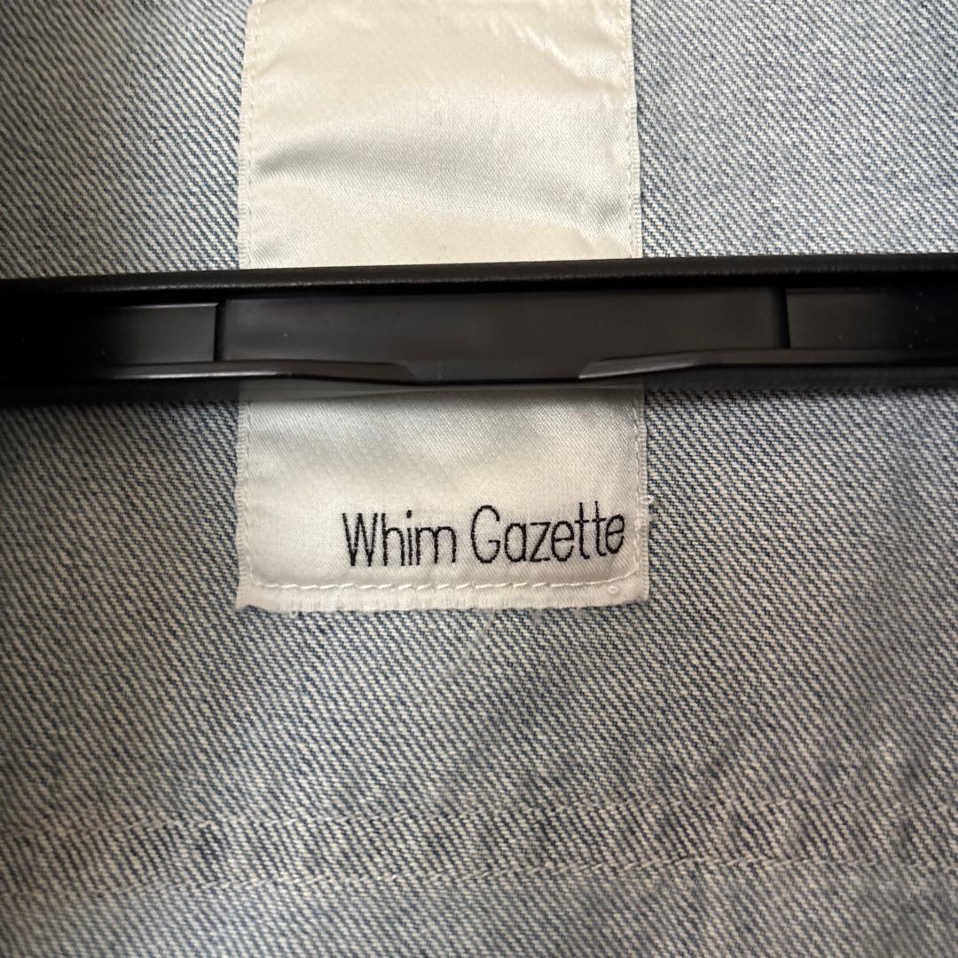 Whim Gazette ライトブルーデニムジャケット