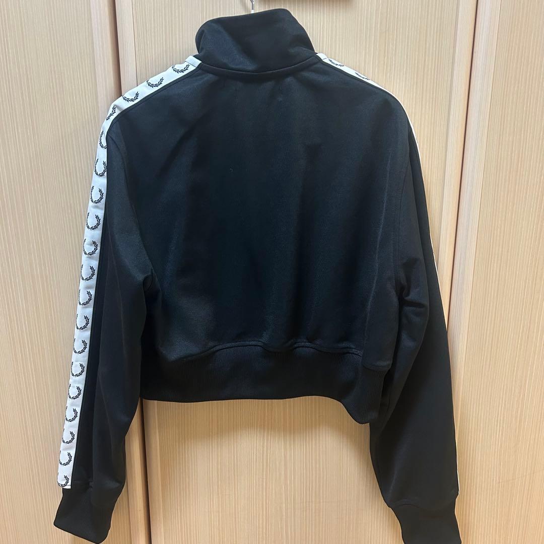 フレッドペリー クロップドジャケット ブラック