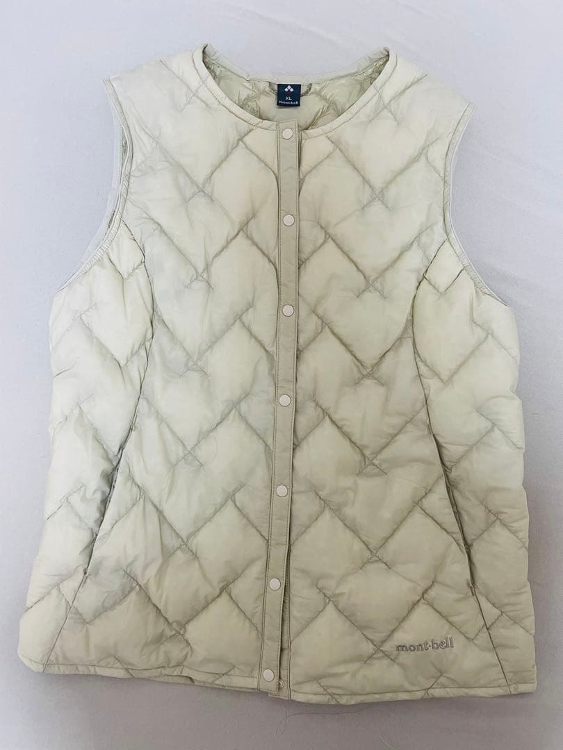 mont-bell スペリオダウン ラウンドネックベスト