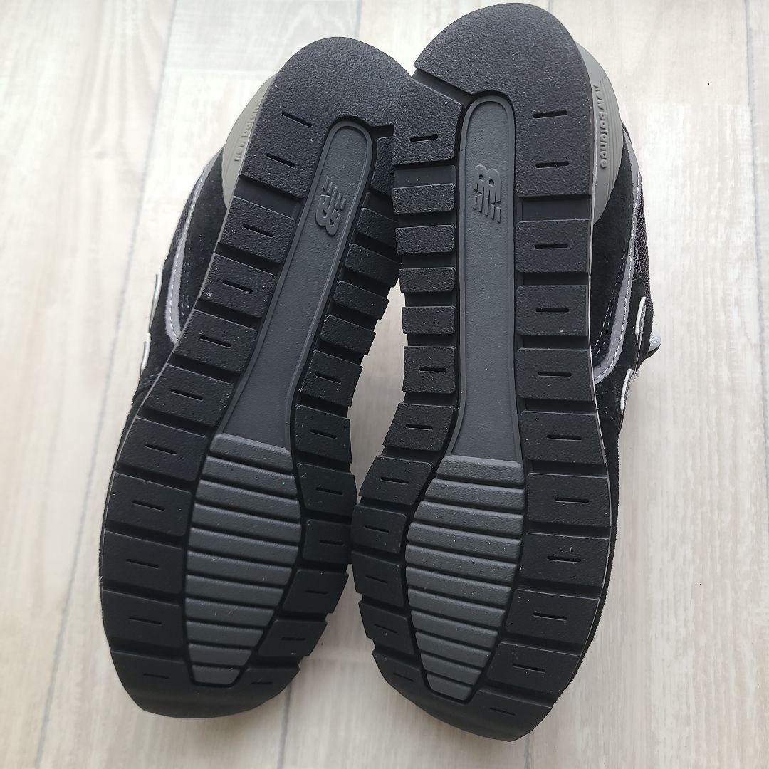 新品未使用　new balanceニューバランス　966 　ブラック　24センチ