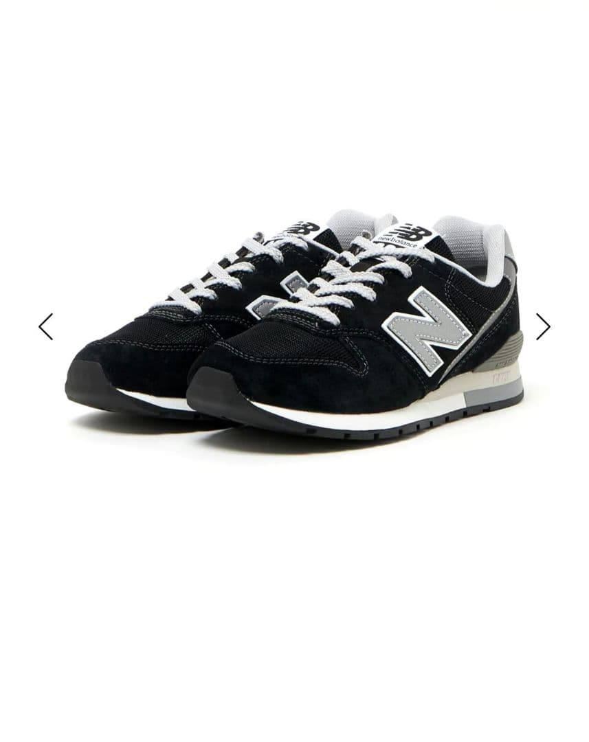 新品未使用　new balanceニューバランス　966 　ブラック　24センチ