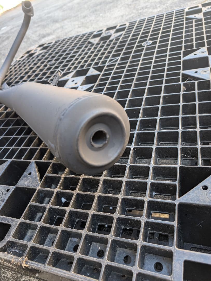 ftr223　純正マフラー