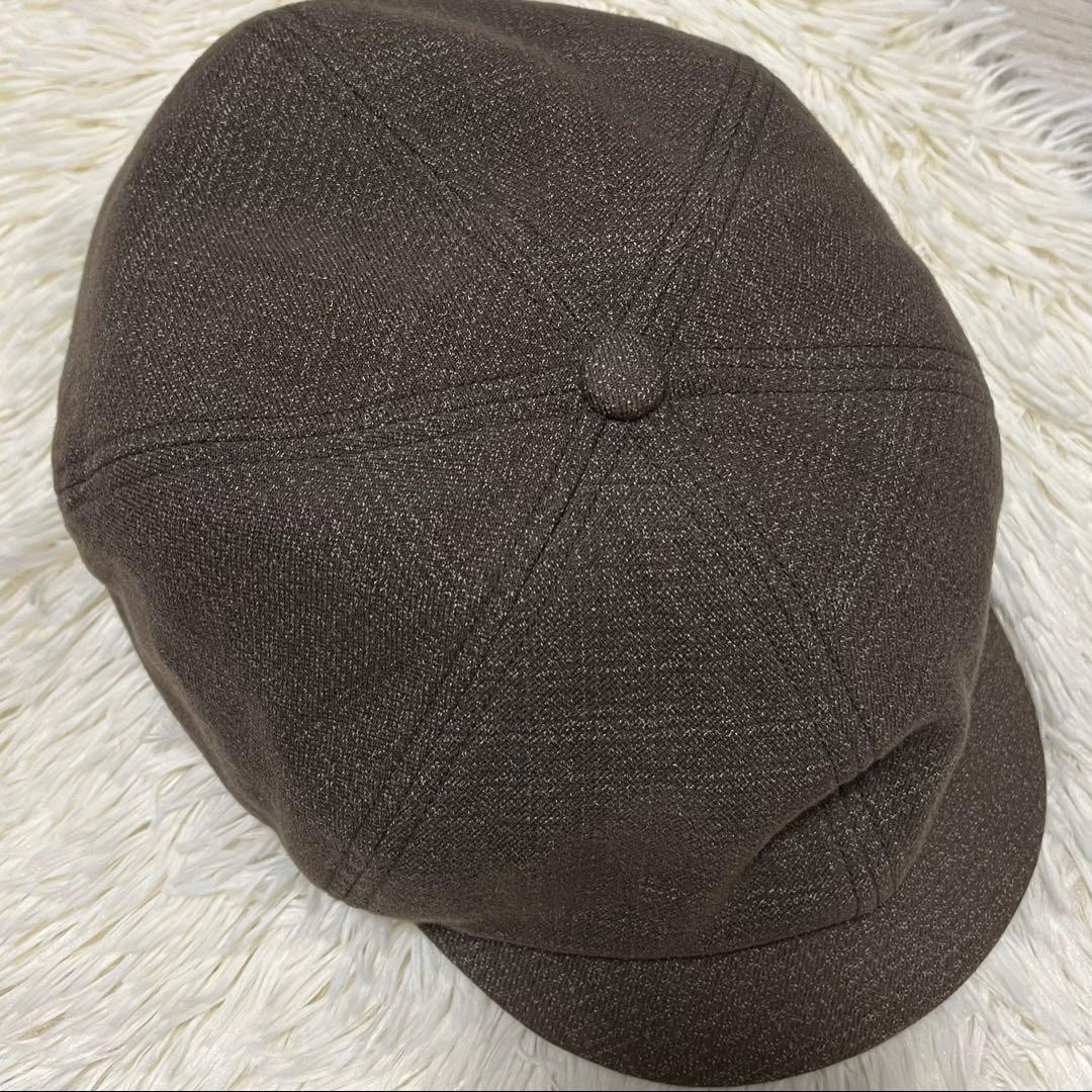 ダブルアールエル RRL キャスケット ハンチング ブラウン L