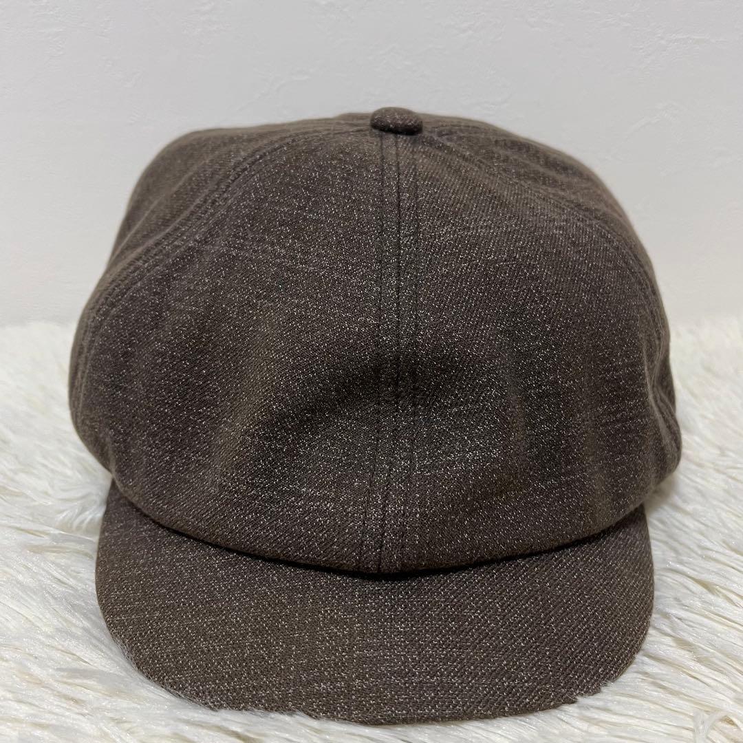 ダブルアールエル RRL キャスケット ハンチング ブラウン L