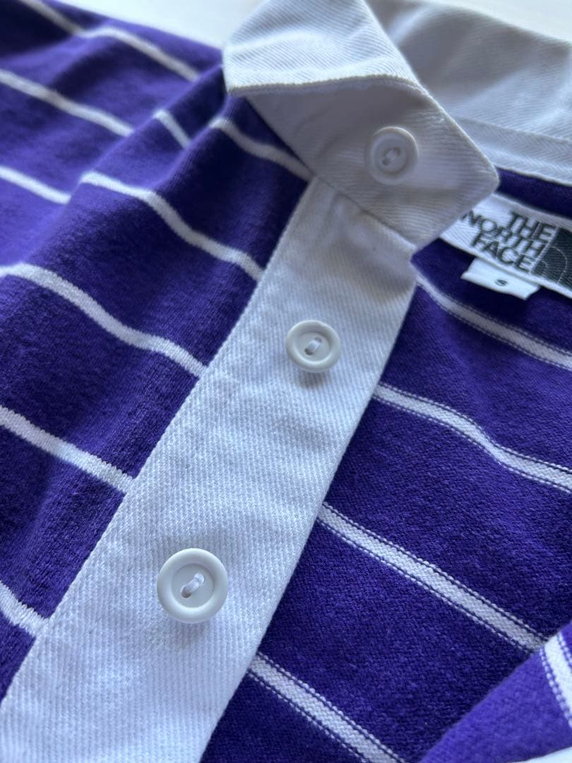 80s-90s THE NORTH FACE ラグビーシャツ