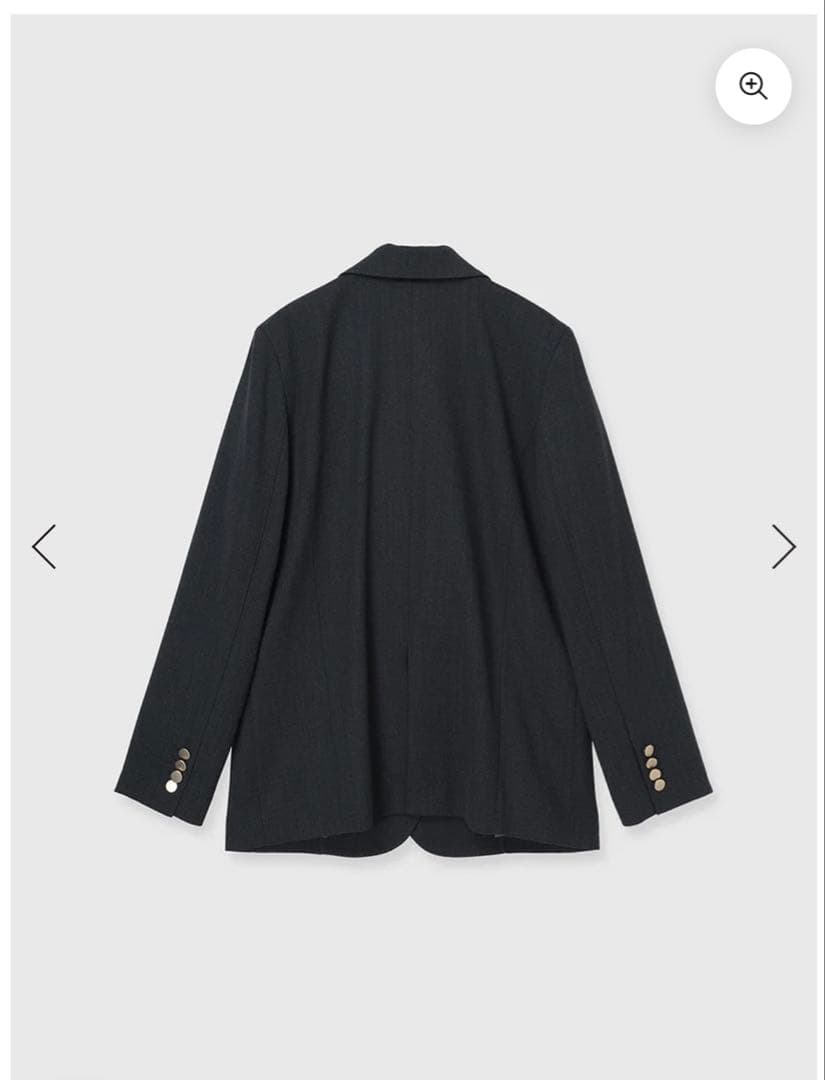 anuans ベーシックダブルジャケット GRAY サイズ1