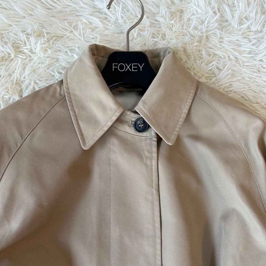 極美品　WEEKEND Maxmara ロゴプリーツステンカラーコート ベルト