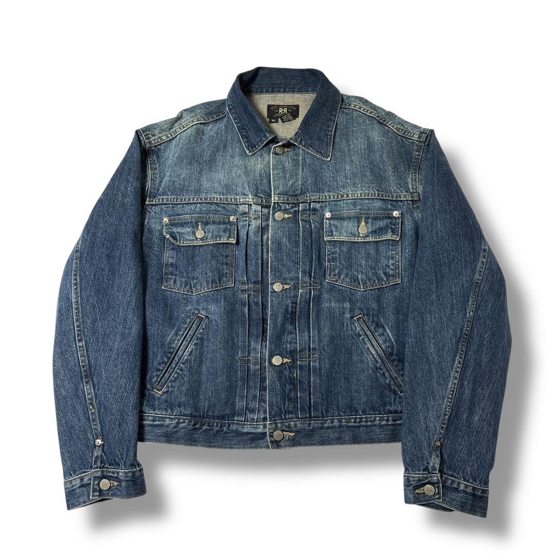 90s rrl ダブルアールエル　2ndモデル デニムジャケット　tバック　XL