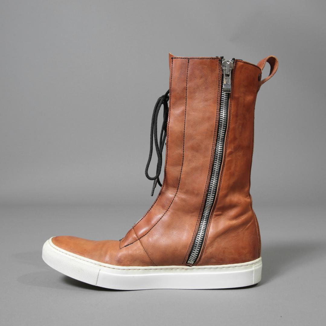 靴 incarnation CalfLeather Sneaker Boots