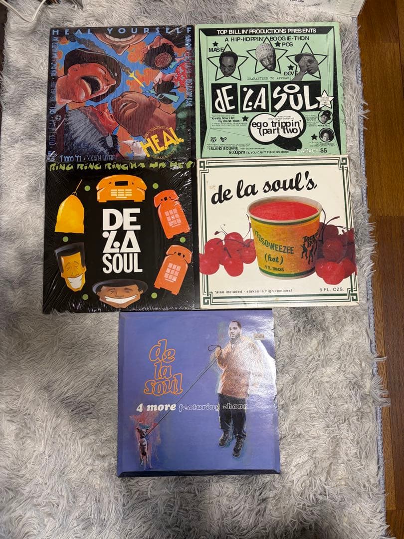 DE LA SOUL レコード　5枚セット