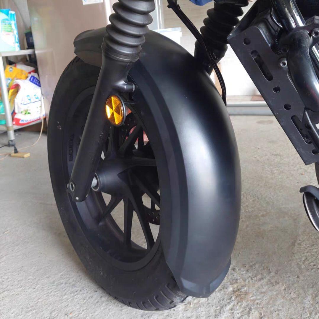 レブル 250 500 フロントフェンダー マッドガード フェアリング ブラック