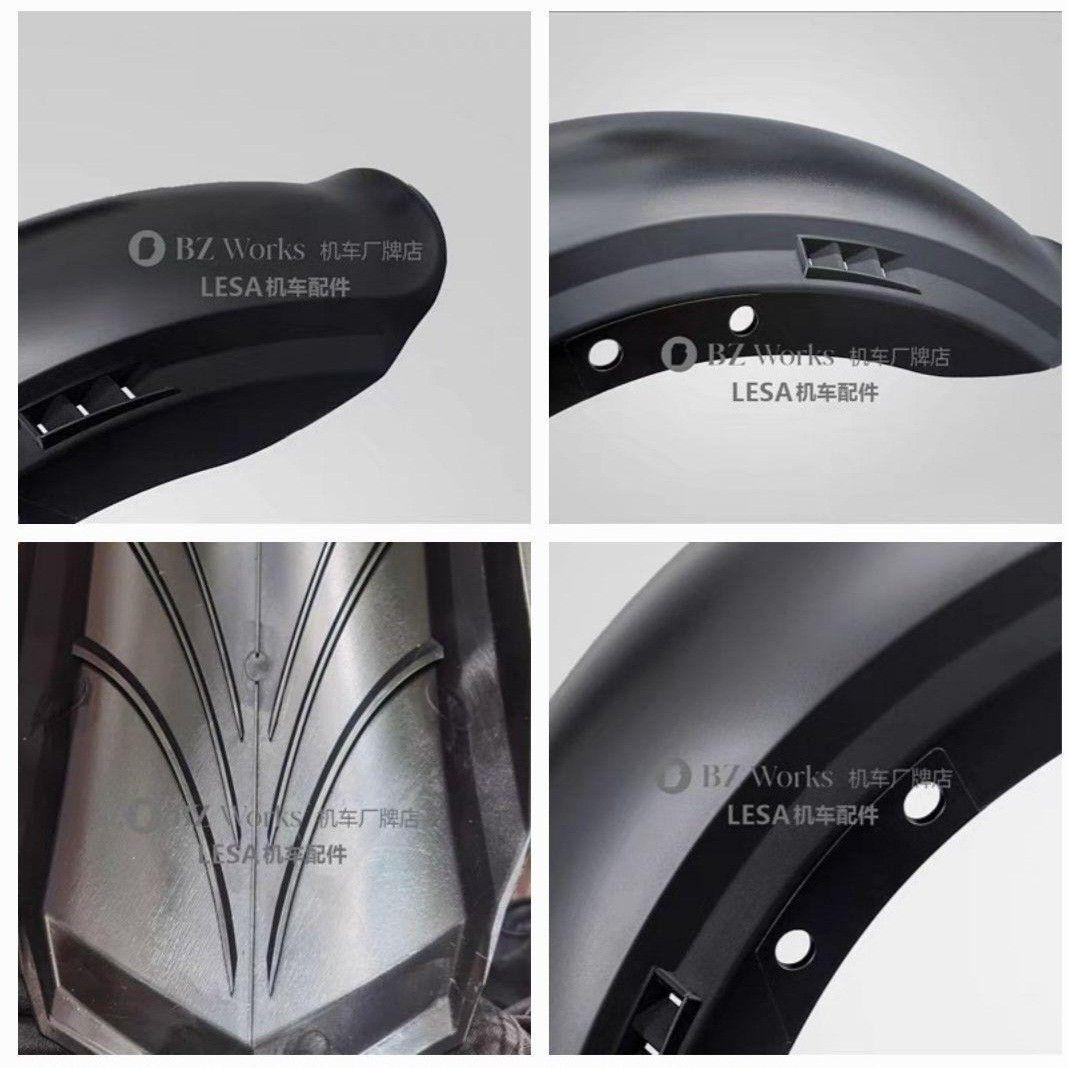 レブル 250 500 フロントフェンダー マッドガード フェアリング ブラック