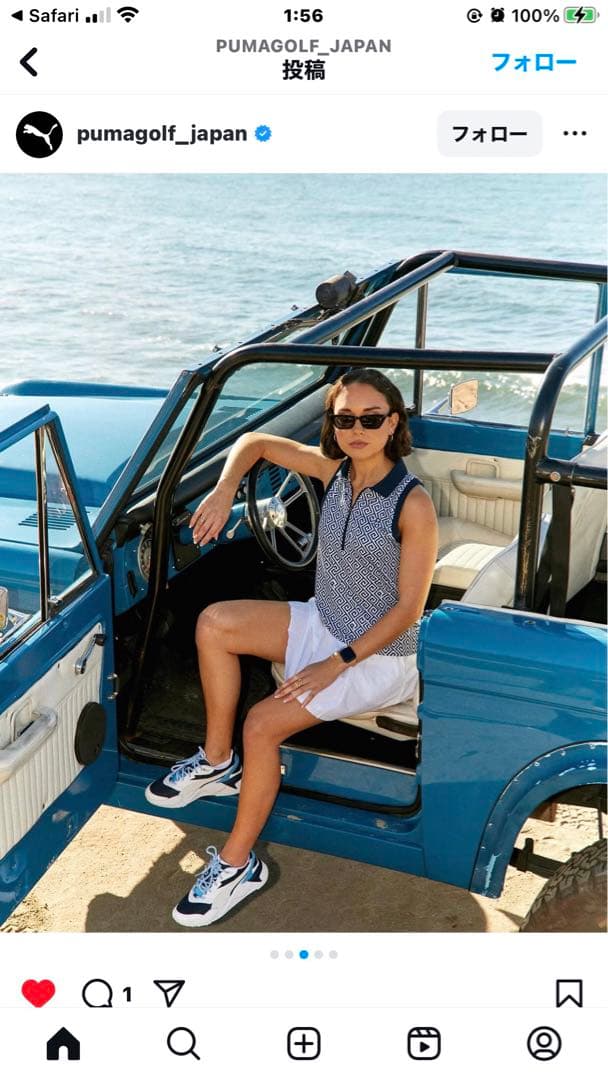 値下げ　プーマゴルフシューズ　新品未使用　タグ箱無し