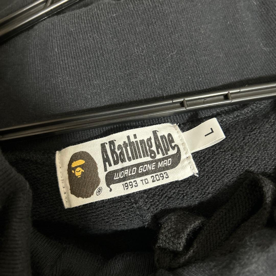 BAPE シャークプリント ショートパンツ 黒