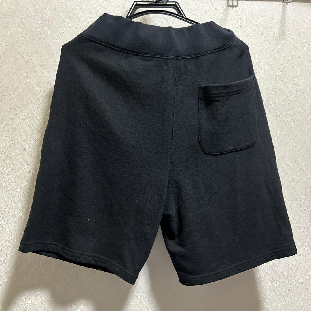 BAPE シャークプリント ショートパンツ 黒