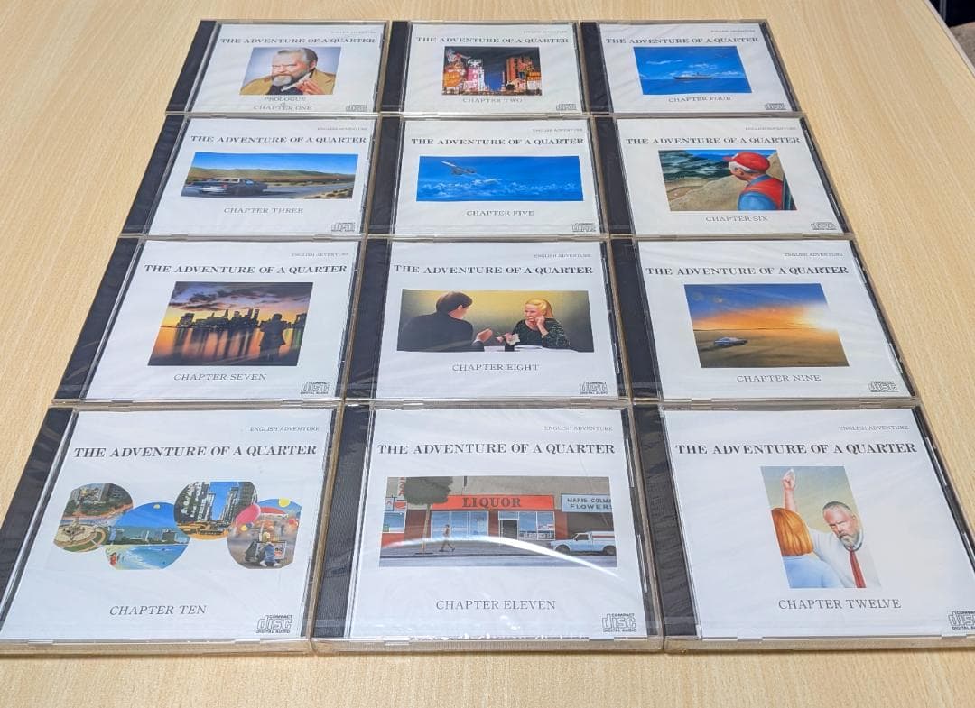 THE ADVENTURE OF A QUARTER の冒険　全12枚