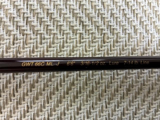 名竿　フェンウィック ゴールデンウィングツアーエディション　GWT66CMLJ