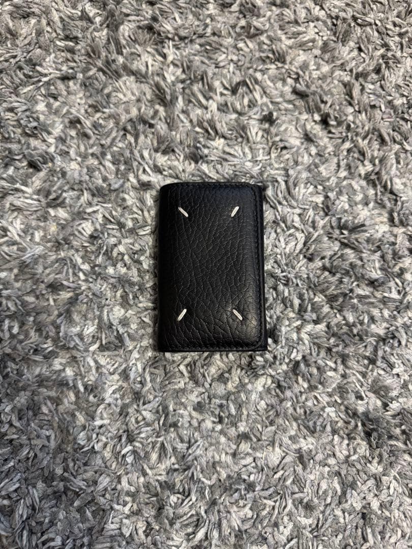 Maison Margiela ブラックレザーキーケース