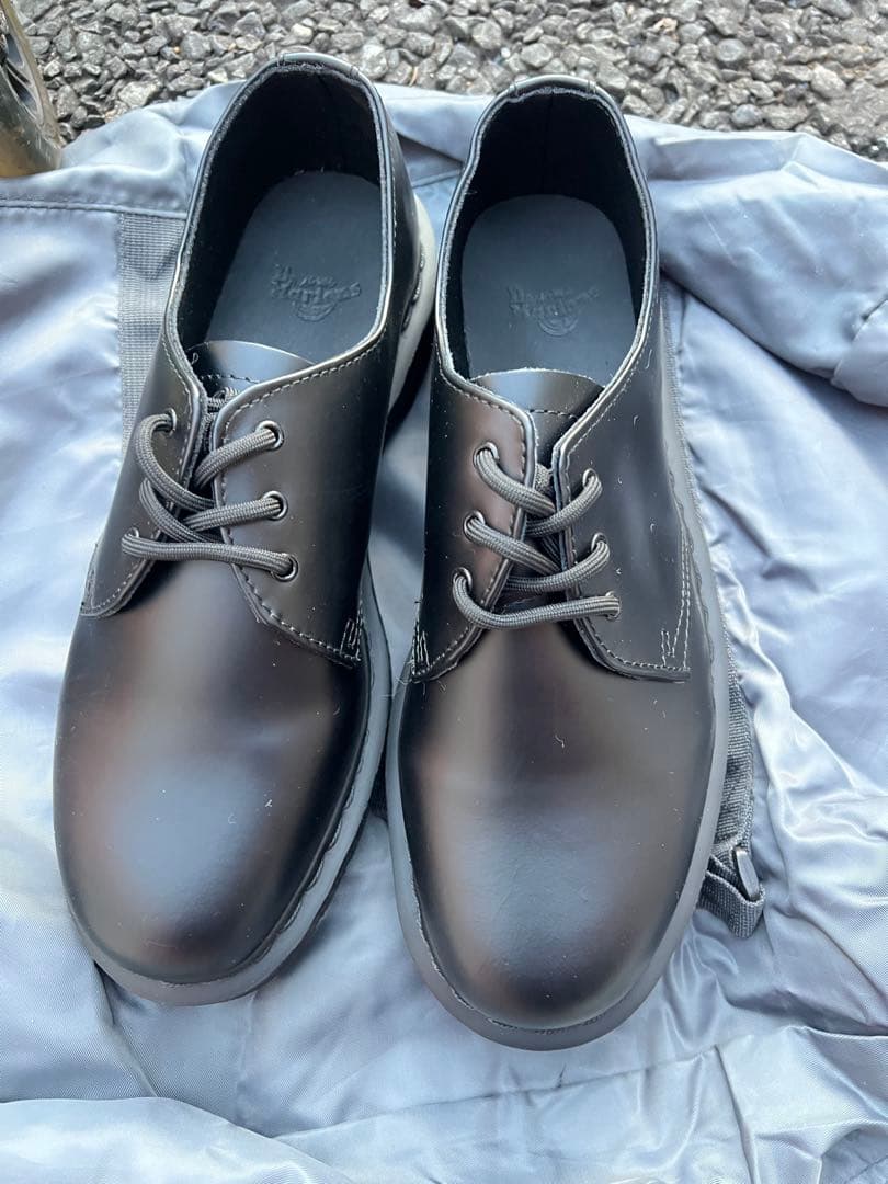 新品未使用 Dr.Martens ブラック レースアップシューズ