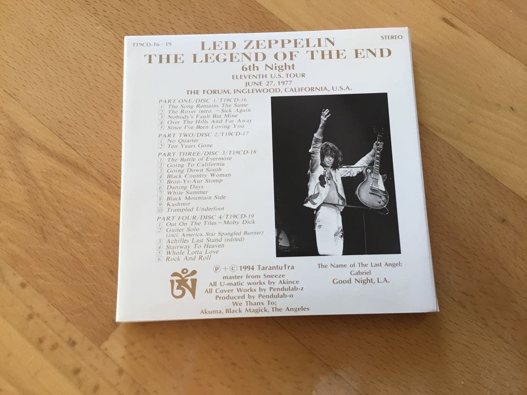 洋楽 Led Zeppelin / THE LEGEND OF THE END