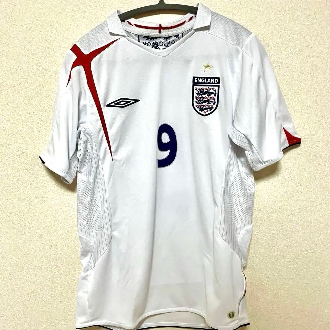 【正規品】イングランド代表　2006W杯 ルーニー9 サイズM