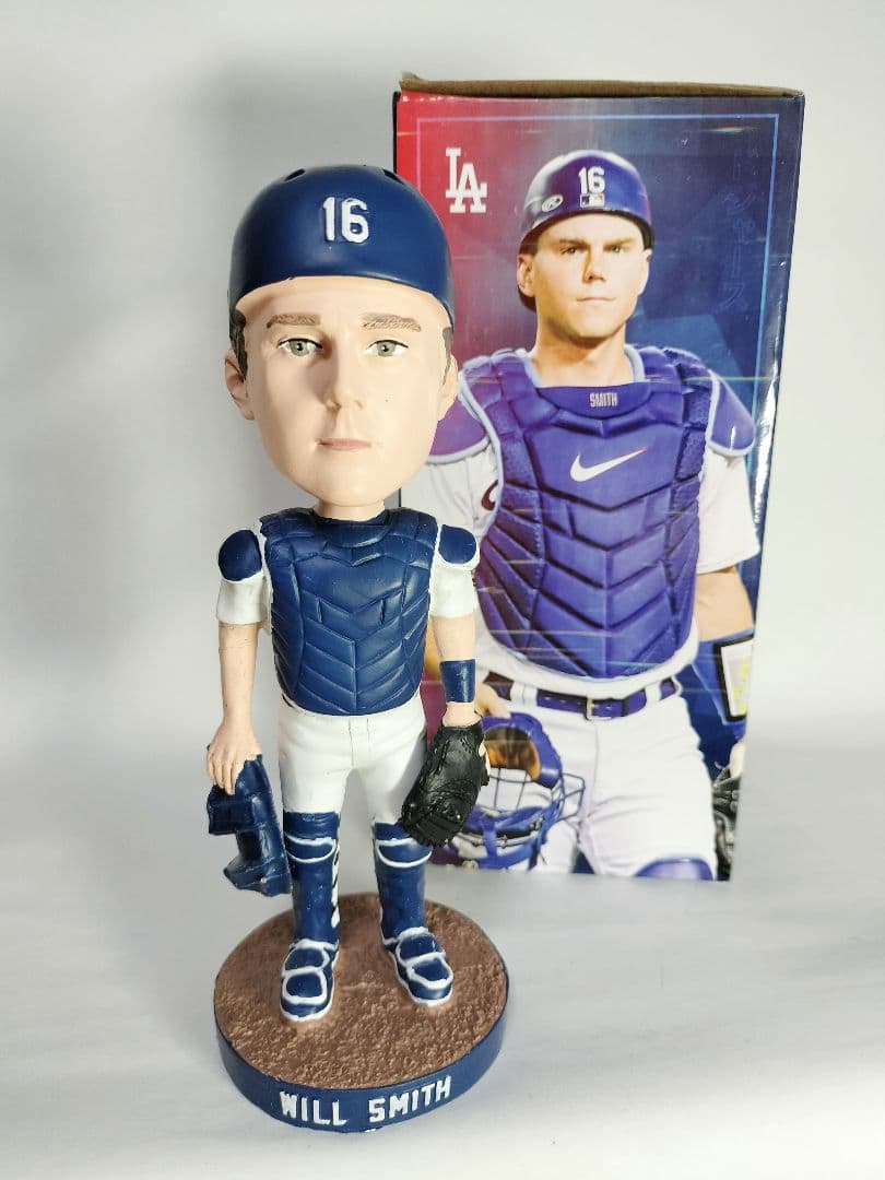 ウィル・スミス／ボブルヘッド人形（ロサンゼルス・ドジャース／大谷翔平)