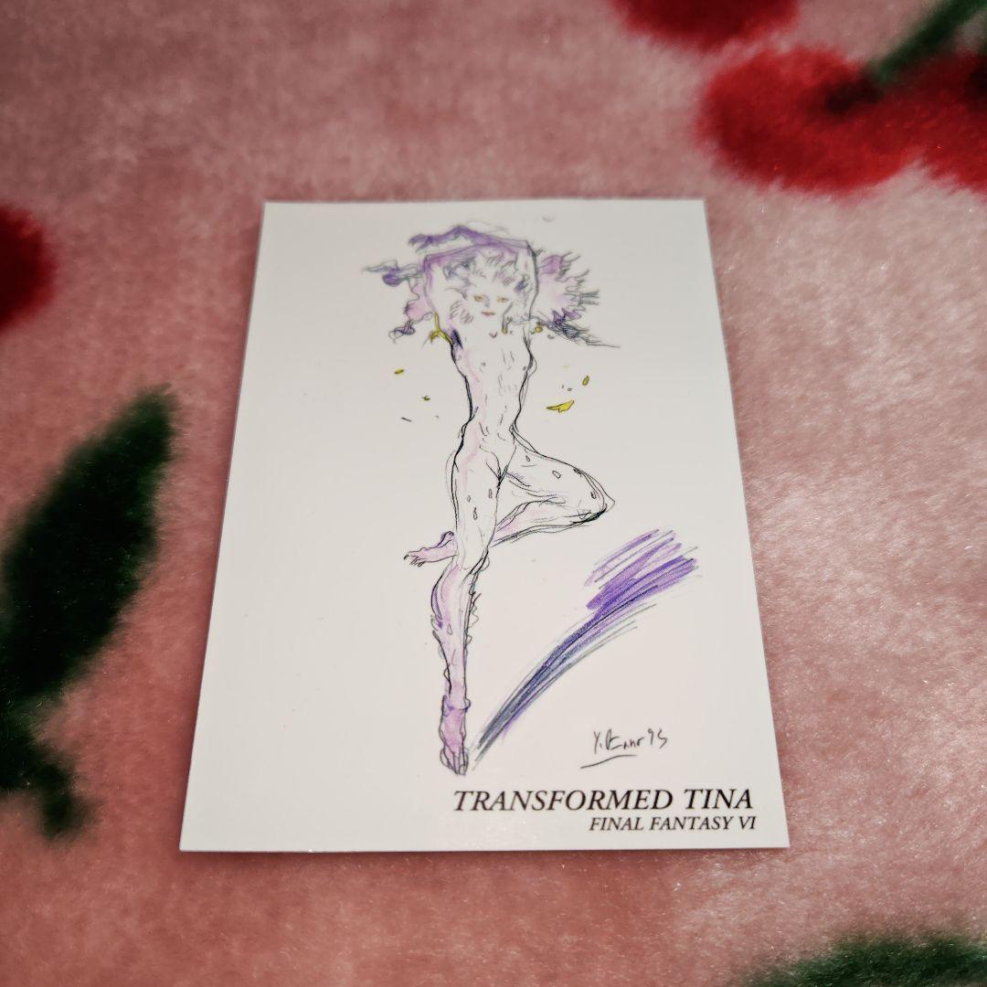 ファミ通当選品　ファイナルファンタジー　トランス　ティナ　プロモーションカード
