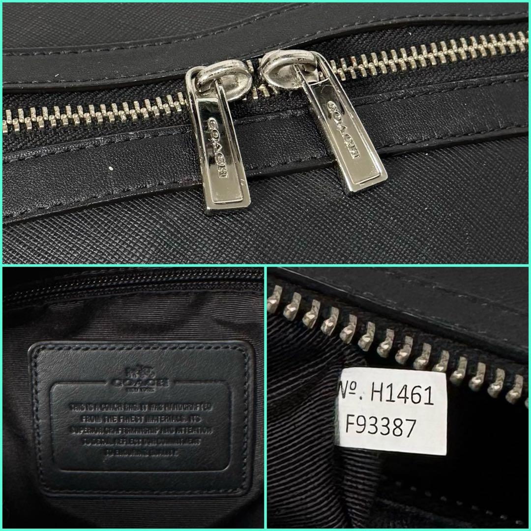 COACH レキシントン 2WAY レザー ボストンバッグ 黒 ブラック コーチ