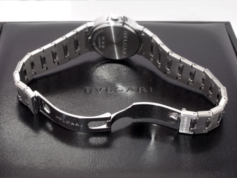 ブルガリ★BVLGARI　12P+ダイヤベゼル★ダイヤ鑑定書つき　ウォッチ