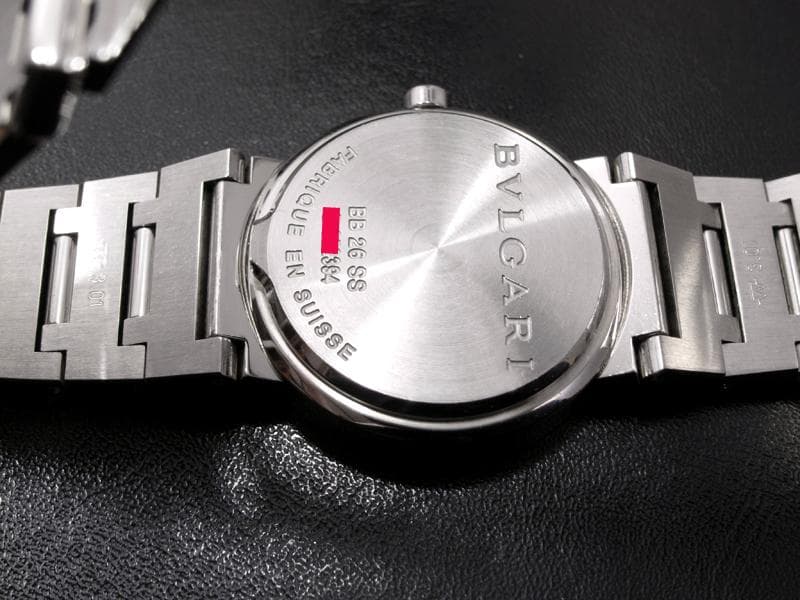 ブルガリ★BVLGARI　12P+ダイヤベゼル★ダイヤ鑑定書つき　ウォッチ