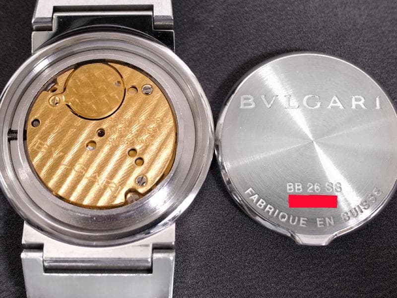 ブルガリ★BVLGARI　12P+ダイヤベゼル★ダイヤ鑑定書つき　ウォッチ